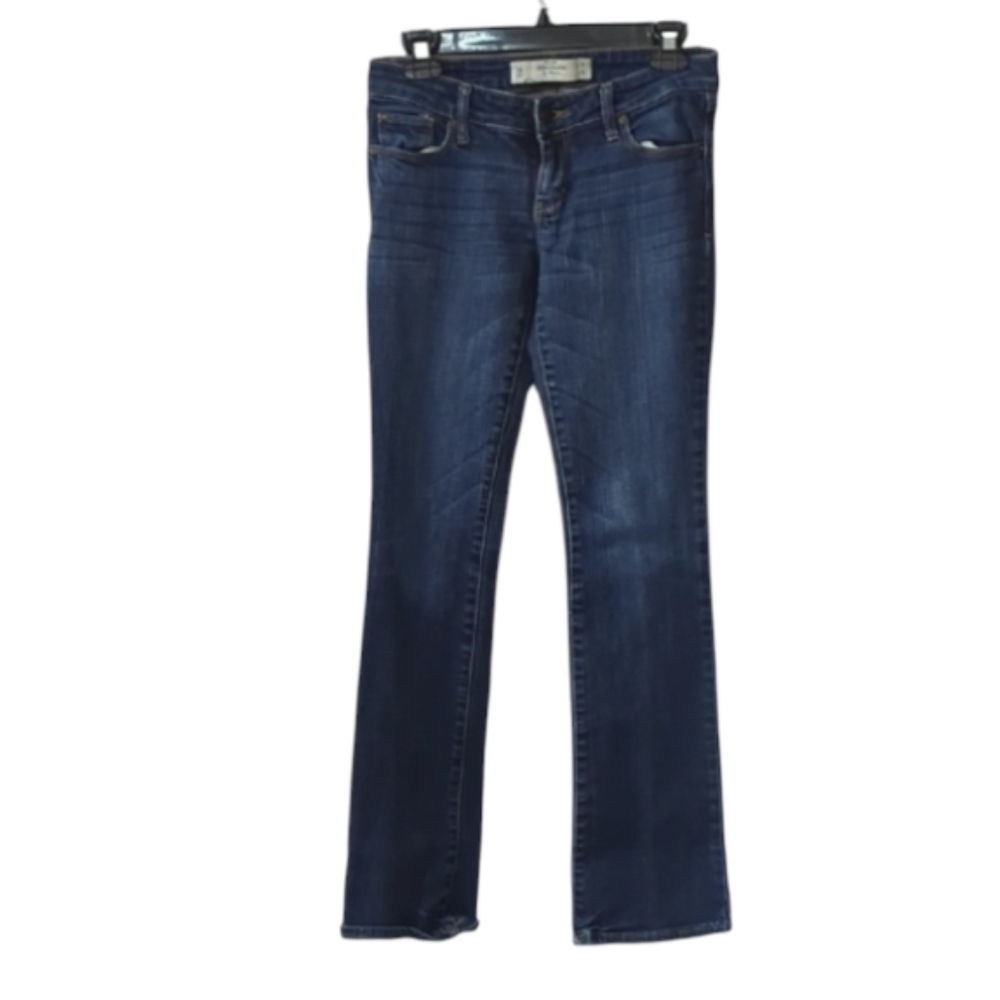 ✨ Abercrombie & Fitch Dark Wash Bootcut / Flare Jeans – Size 25